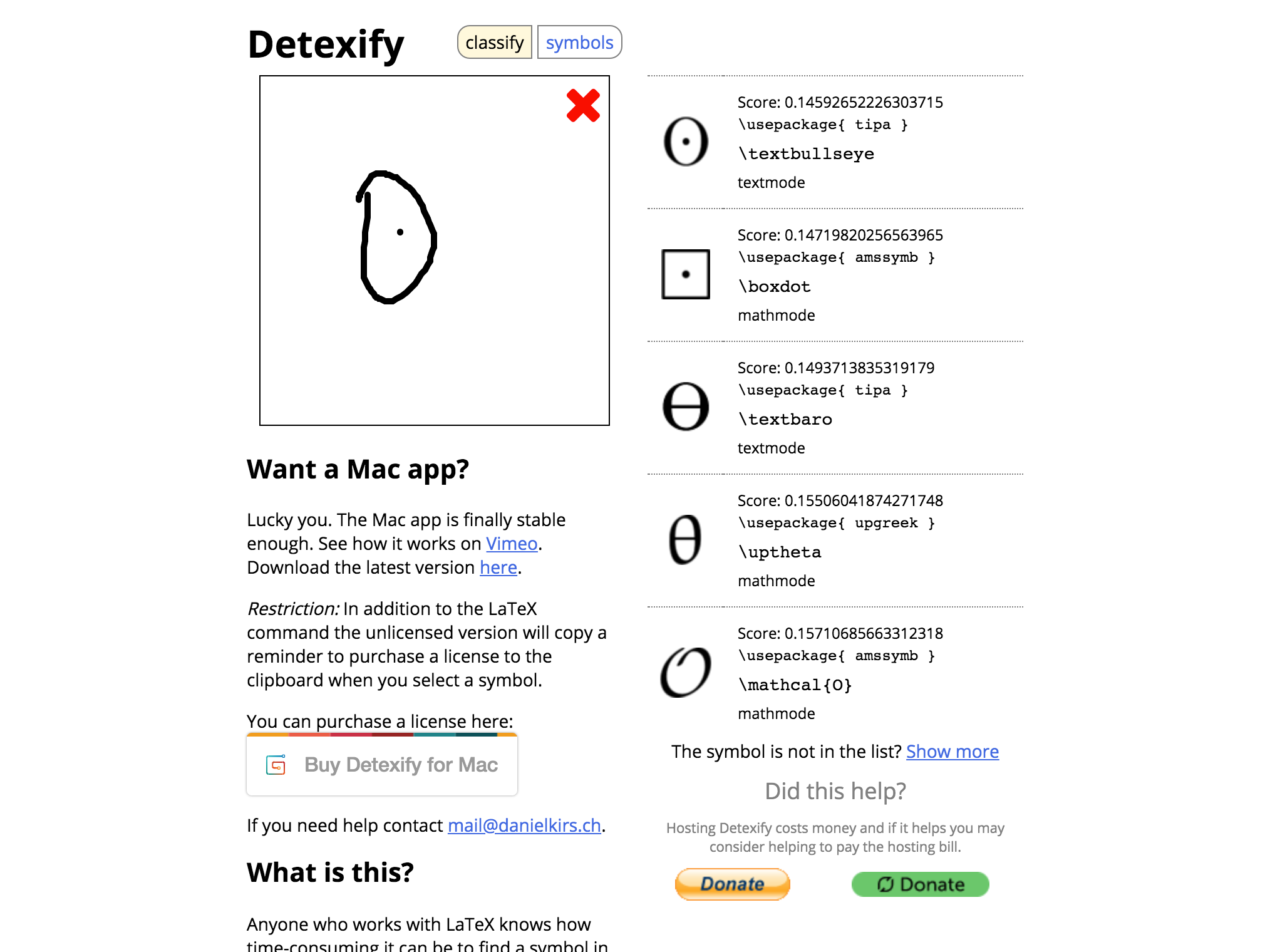 Detexify
